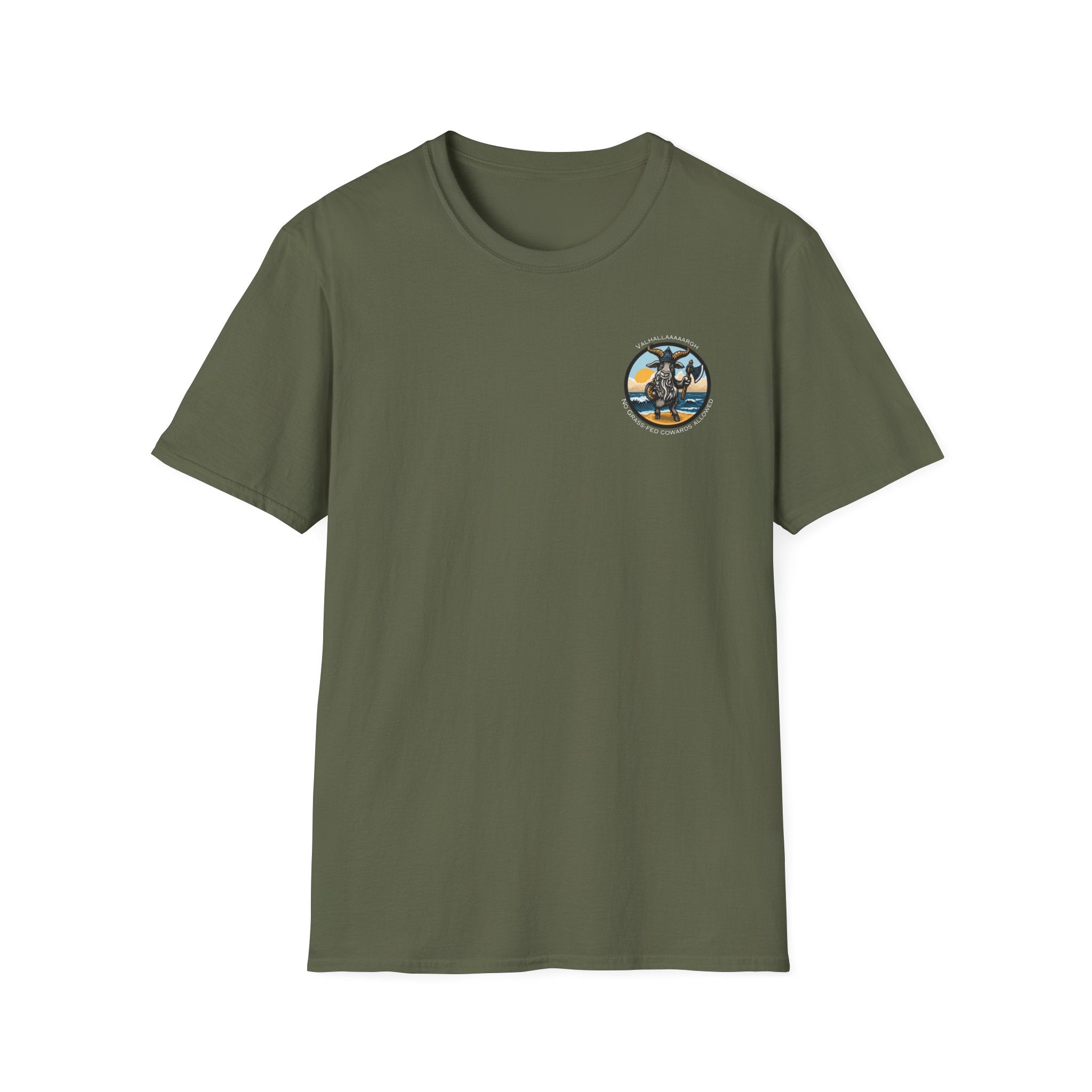 🐐⚔️ Patriot by Blood. Viking by Spirit. T-Shirt – Geaux Valhalla Edition