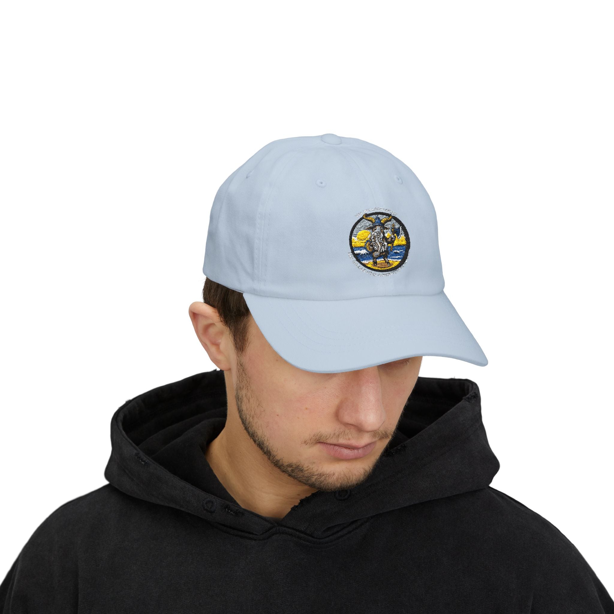 🐐⚔️ Valhallaaaaargh Classic Dad Cap – Geaux Valhalla Edition