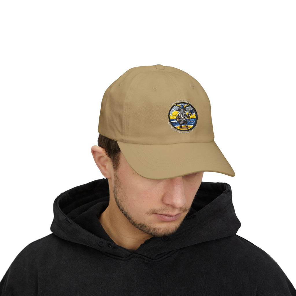 🐐⚔️ Valhallaaaaargh Classic Dad Cap – Geaux Valhalla Edition