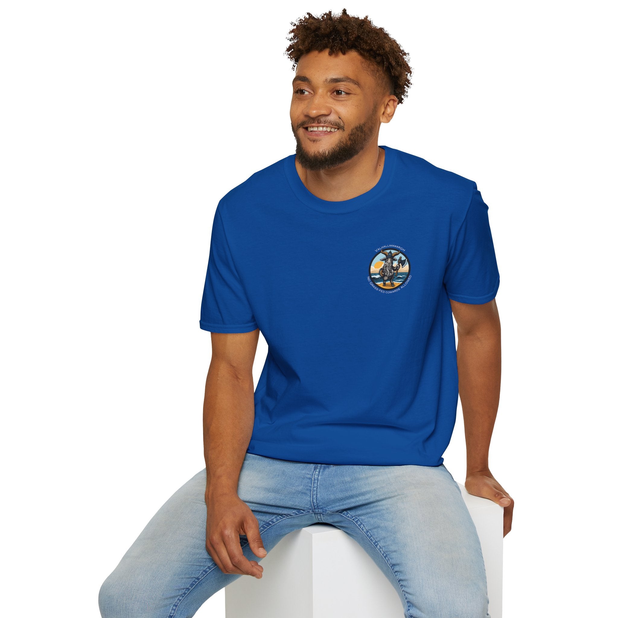 🐐⚔️ Patriot by Blood. Viking by Spirit. T-Shirt – Geaux Valhalla Edition