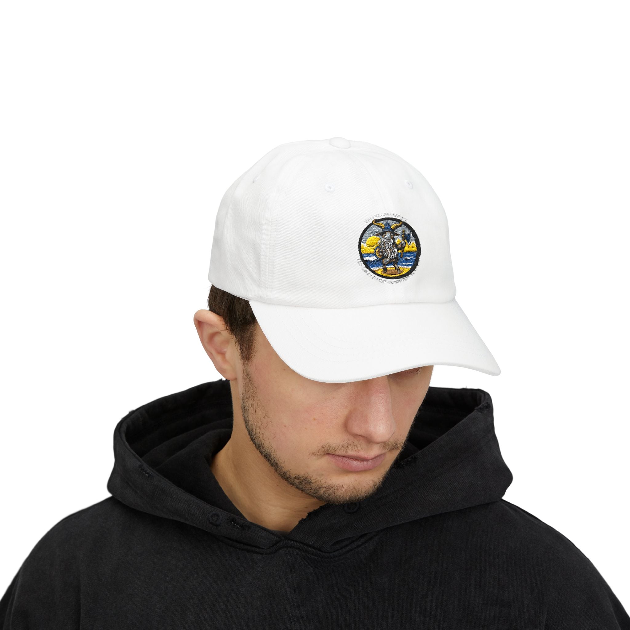 🐐⚔️ Valhallaaaaargh Classic Dad Cap – Geaux Valhalla Edition