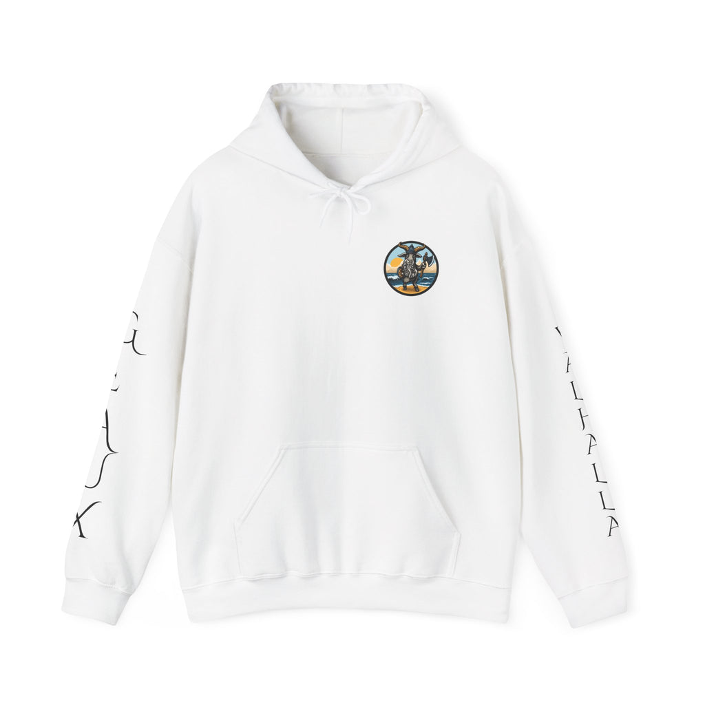 🐐⚔️ Patriot by Blood. Viking by Spirit. Hoodie – Geaux Valhalla Edition