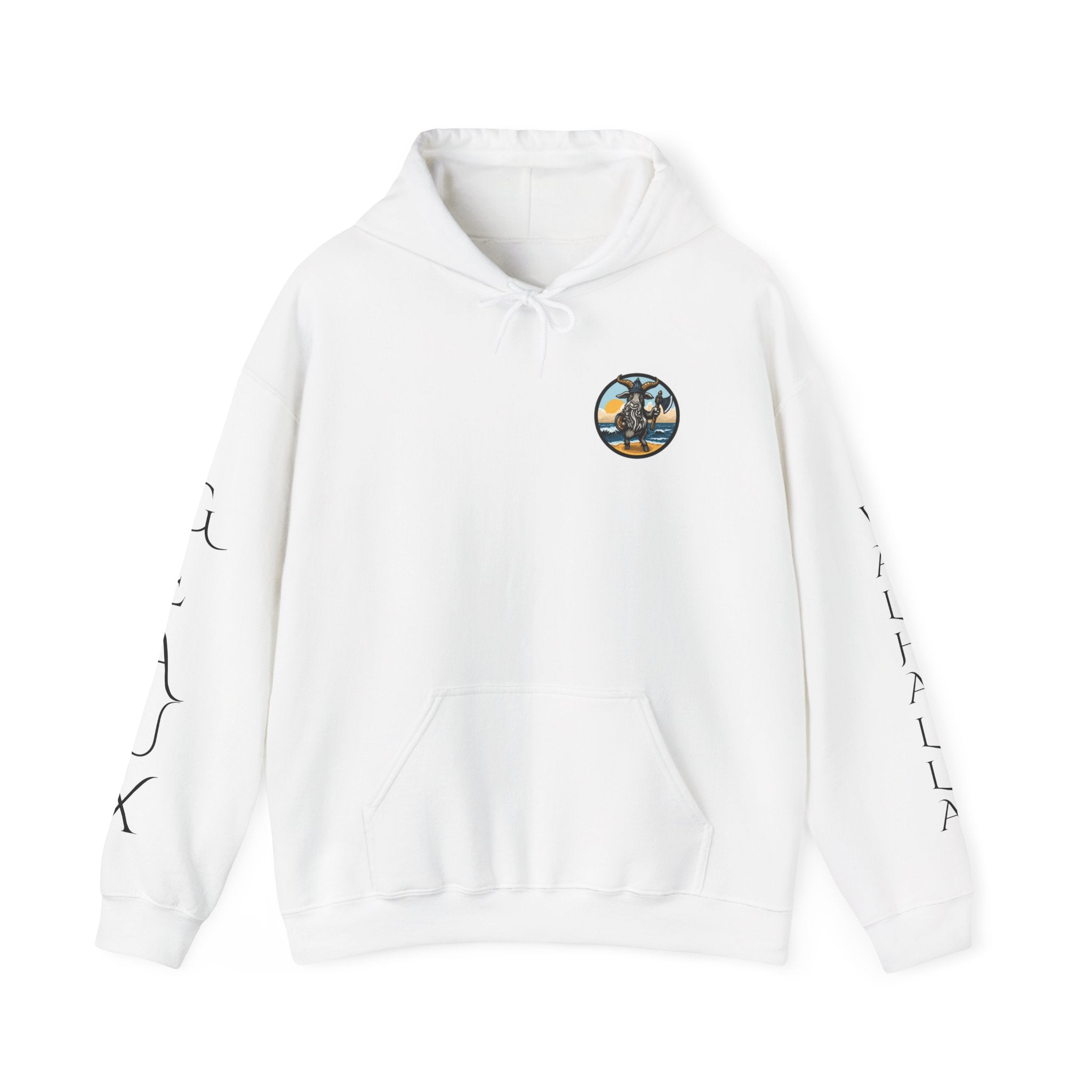 🐐⚔️ Patriot by Blood. Viking by Spirit. Hoodie – Geaux Valhalla Edition