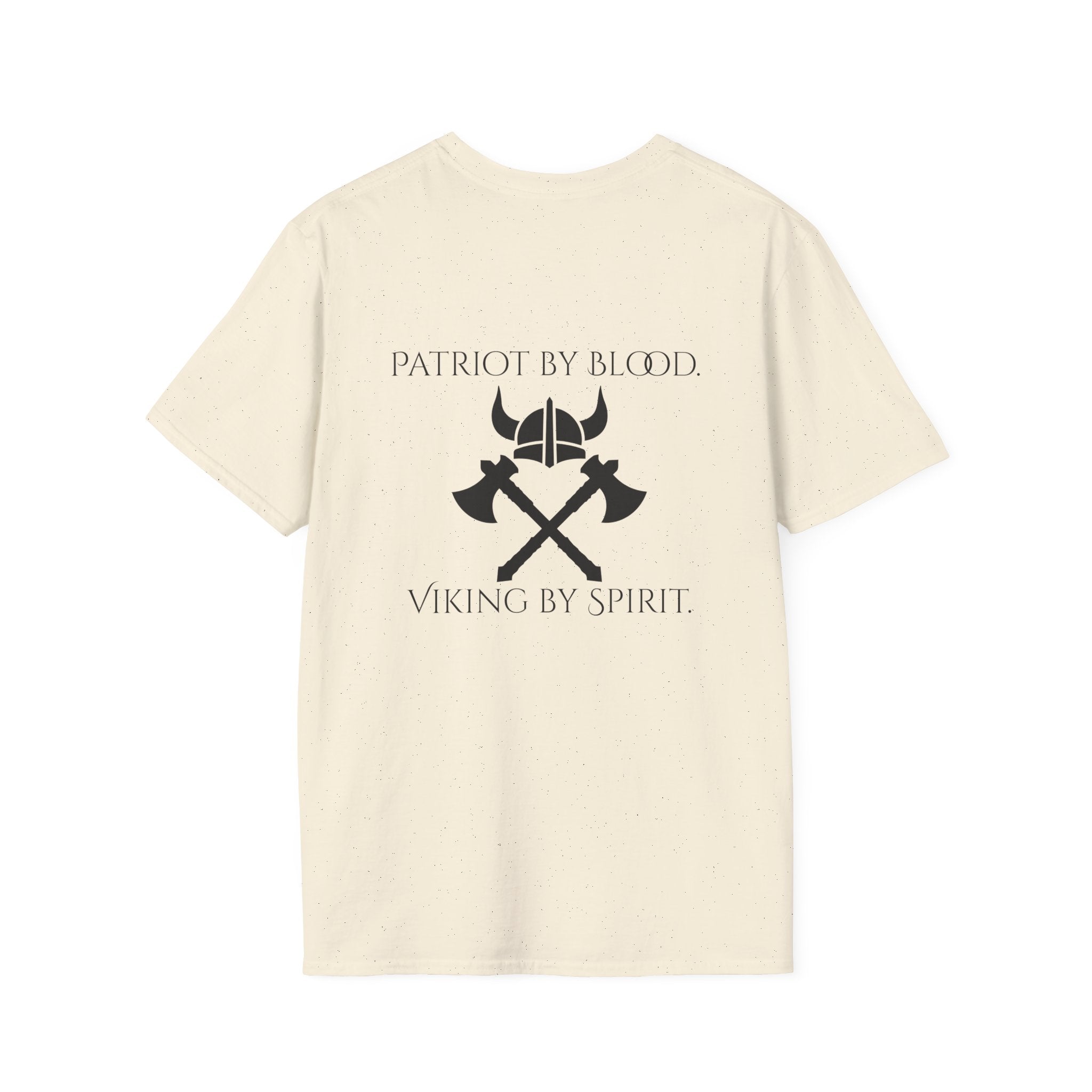 🐐⚔️ Patriot by Blood. Viking by Spirit. T-Shirt – Geaux Valhalla Edition