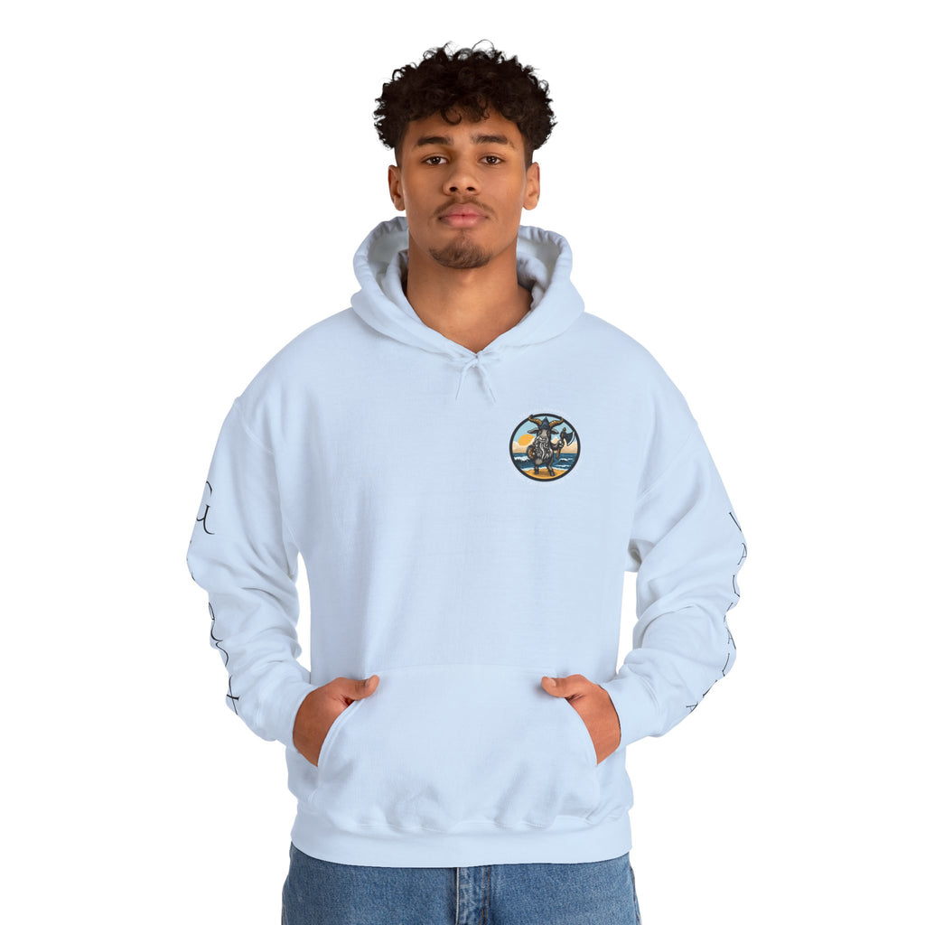 🐐⚔️ Patriot by Blood. Viking by Spirit. Hoodie – Geaux Valhalla Edition