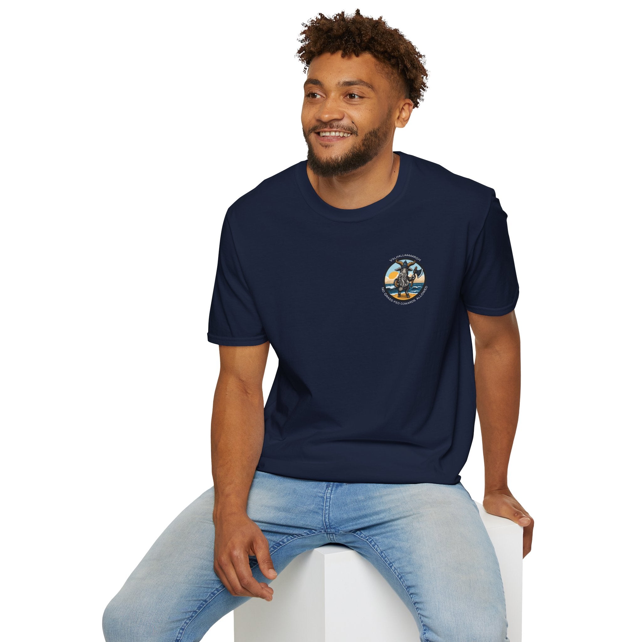 🐐⚔️ Patriot by Blood. Viking by Spirit. T-Shirt – Geaux Valhalla Edition
