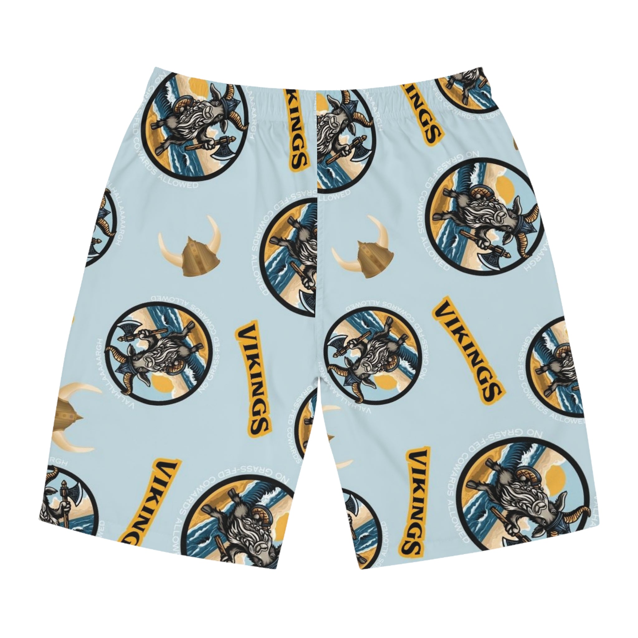 🐐⚔️ Valhallaaaaargh Men’s Viking Board Shorts