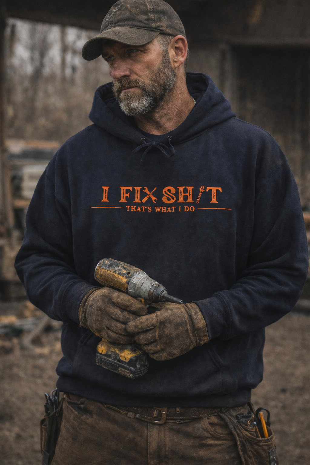 I Fix Sh*t – Workshop Edition Hoodie
