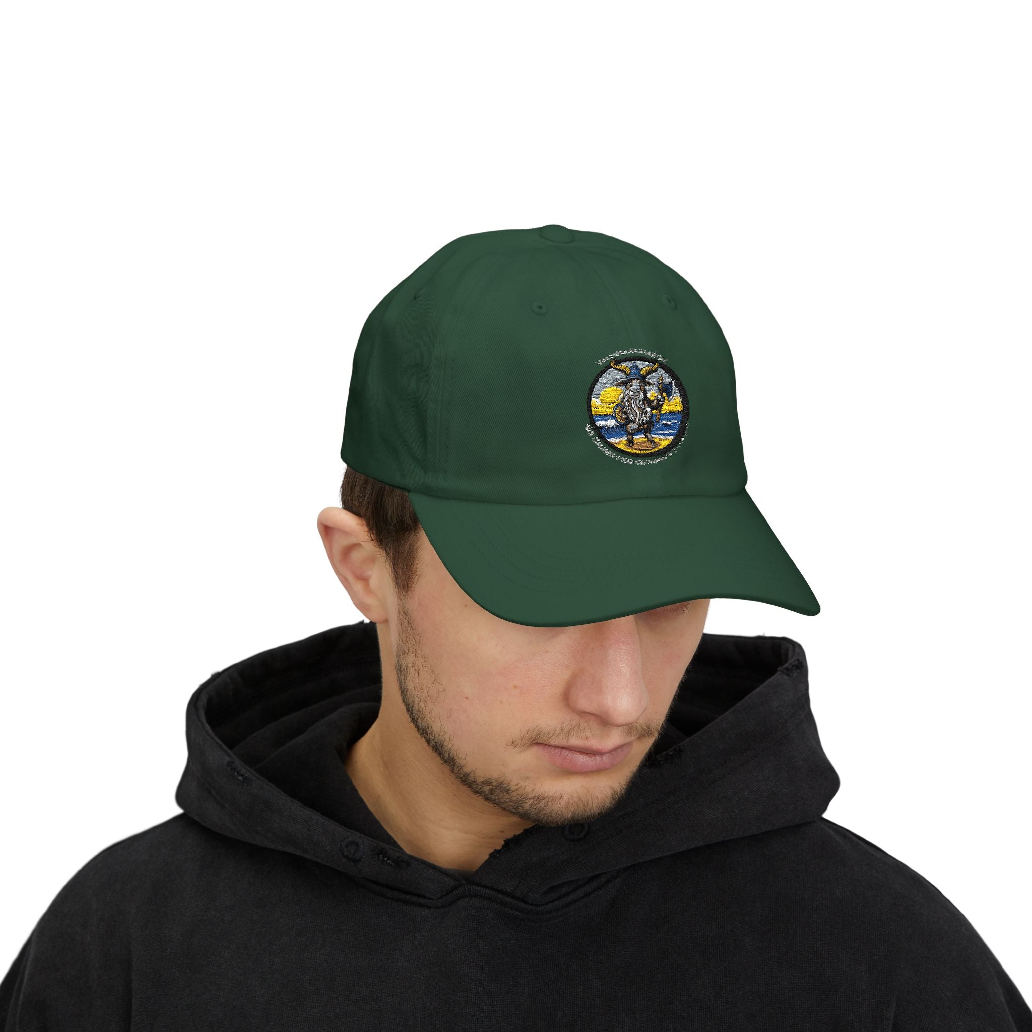 🐐⚔️ Valhallaaaaargh Classic Dad Cap – Geaux Valhalla Edition