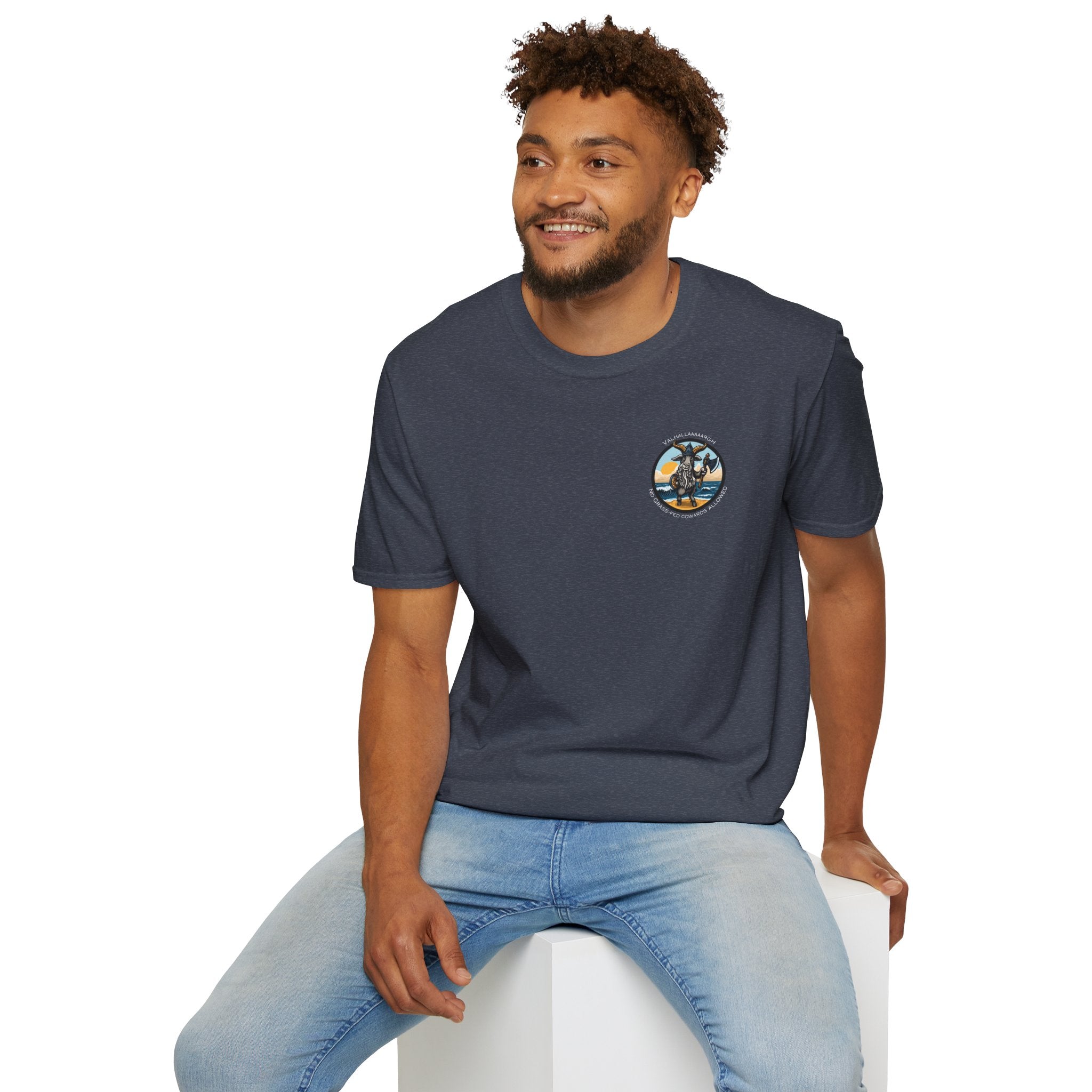 🐐⚔️ Patriot by Blood. Viking by Spirit. T-Shirt – Geaux Valhalla Edition