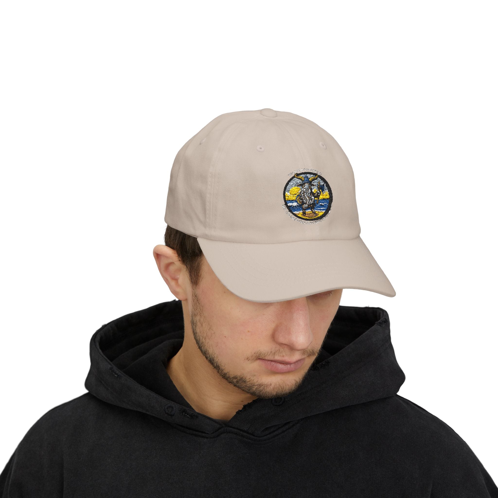 🐐⚔️ Valhallaaaaargh Classic Dad Cap – Geaux Valhalla Edition