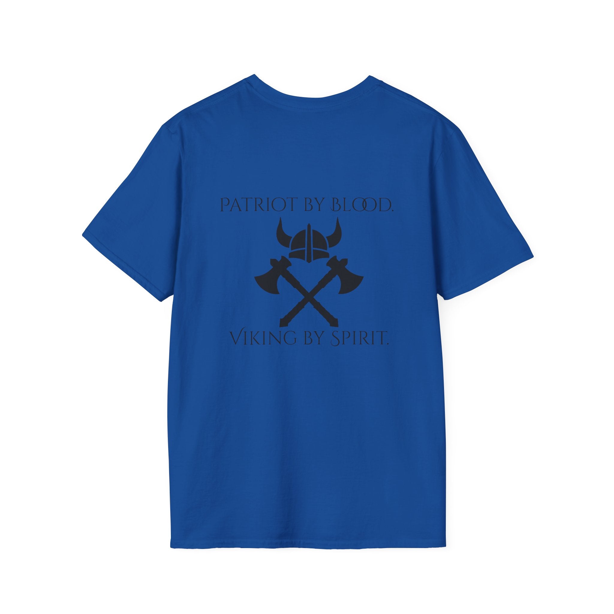 🐐⚔️ Patriot by Blood. Viking by Spirit. T-Shirt – Geaux Valhalla Edition