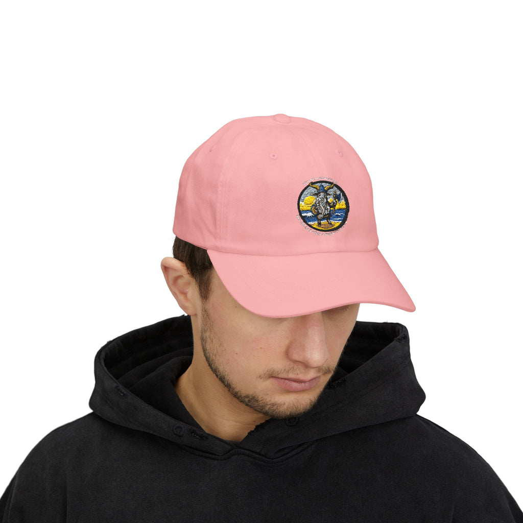 🐐⚔️ Valhallaaaaargh Classic Dad Cap – Geaux Valhalla Edition