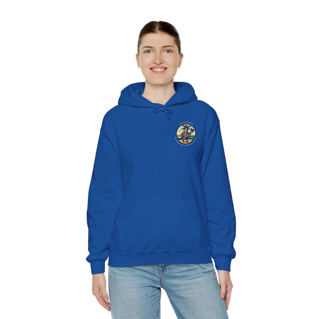 🐐⚔️ Patriot by Blood. Viking by Spirit. Hoodie – Geaux Valhalla Edition