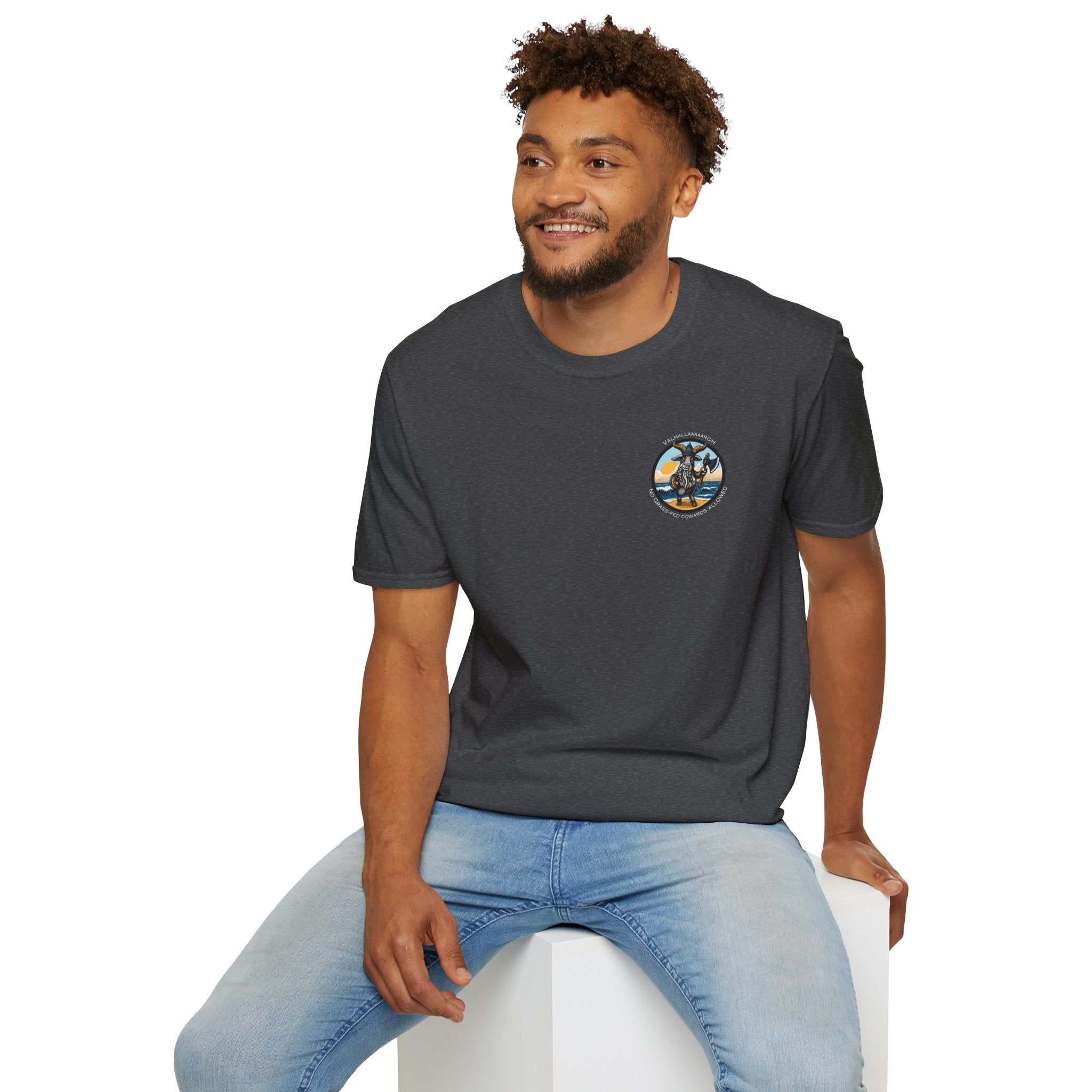 🐐⚔️ Patriot by Blood. Viking by Spirit. T-Shirt – Geaux Valhalla Edition