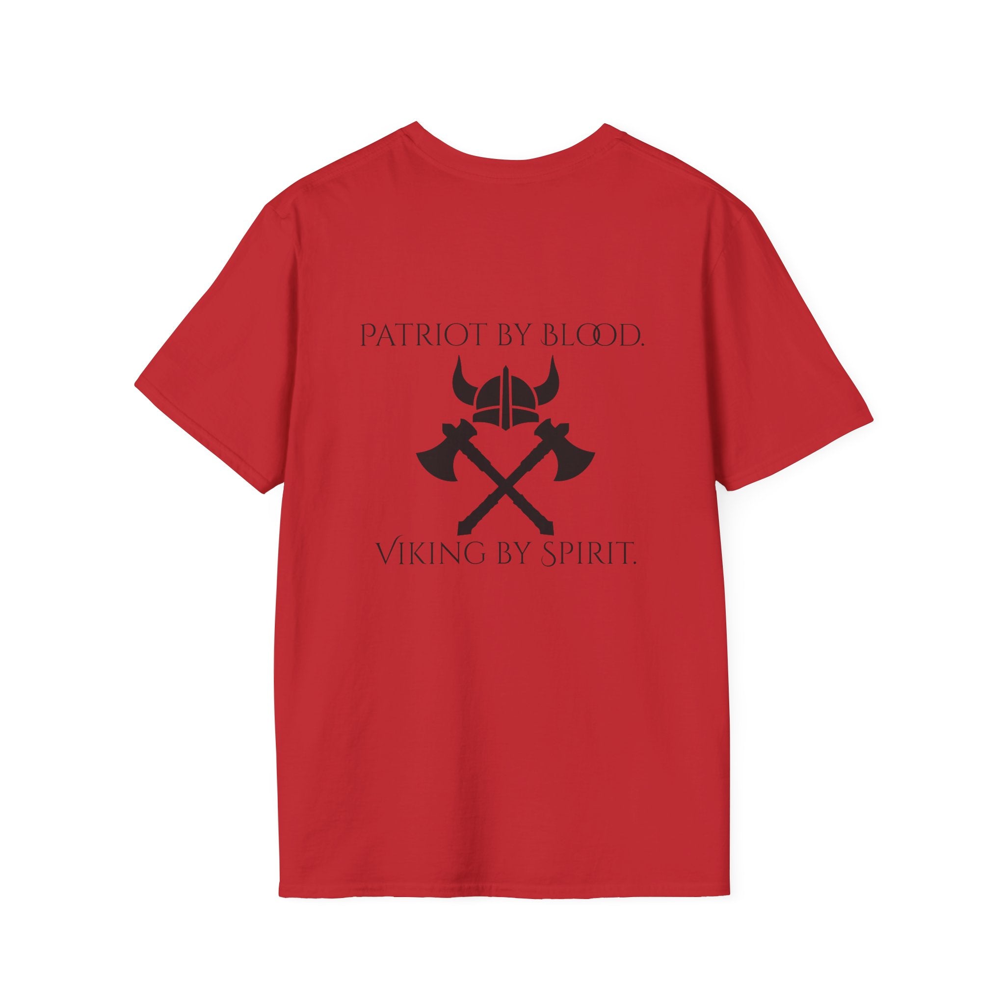🐐⚔️ Patriot by Blood. Viking by Spirit. T-Shirt – Geaux Valhalla Edition