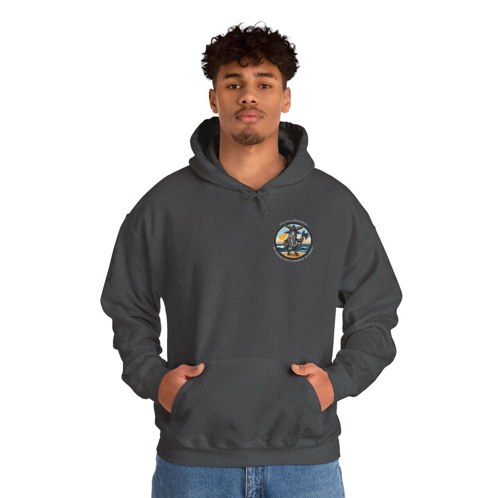 🐐⚔️ Patriot by Blood. Viking by Spirit. Hoodie – Geaux Valhalla Edition