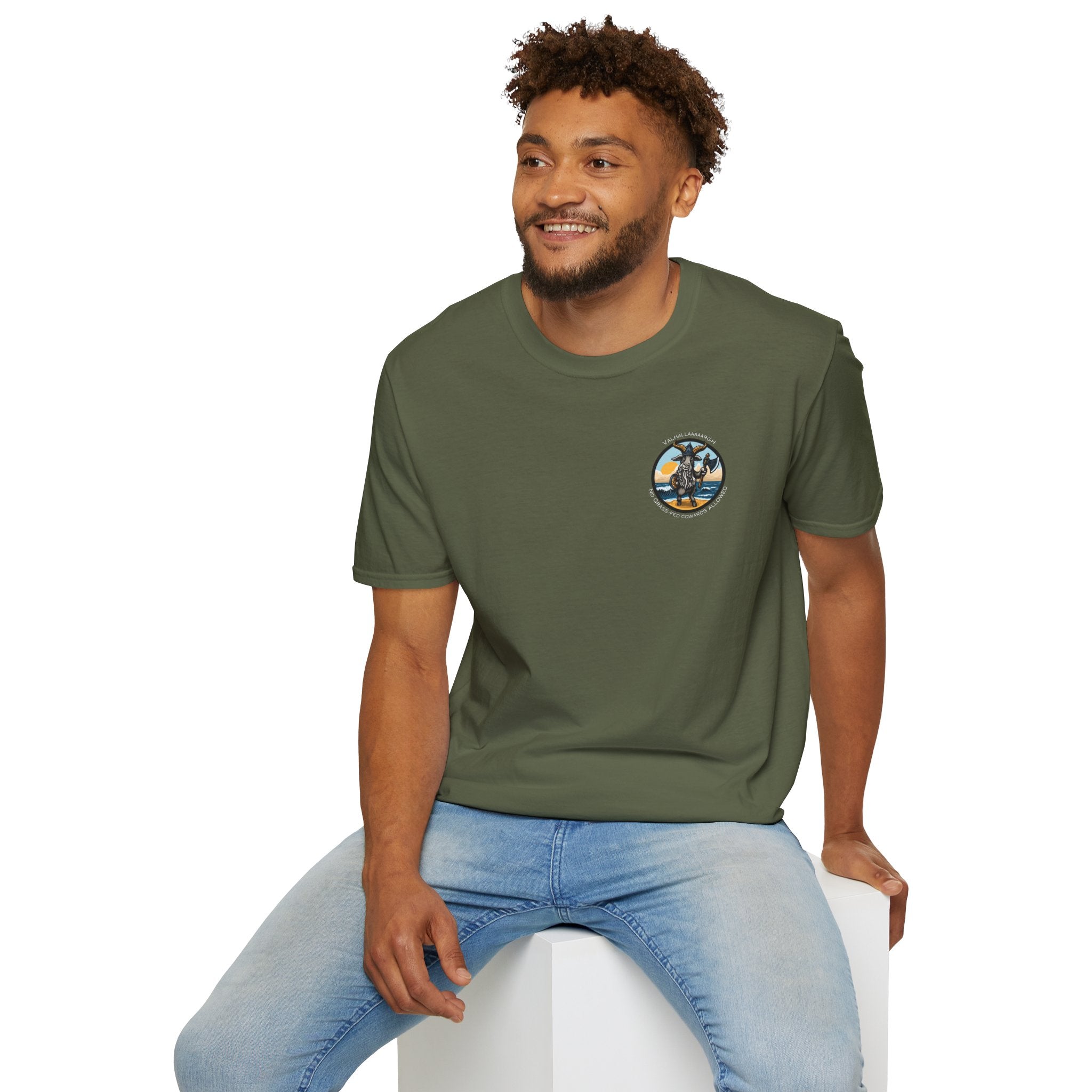 🐐⚔️ Patriot by Blood. Viking by Spirit. T-Shirt – Geaux Valhalla Edition