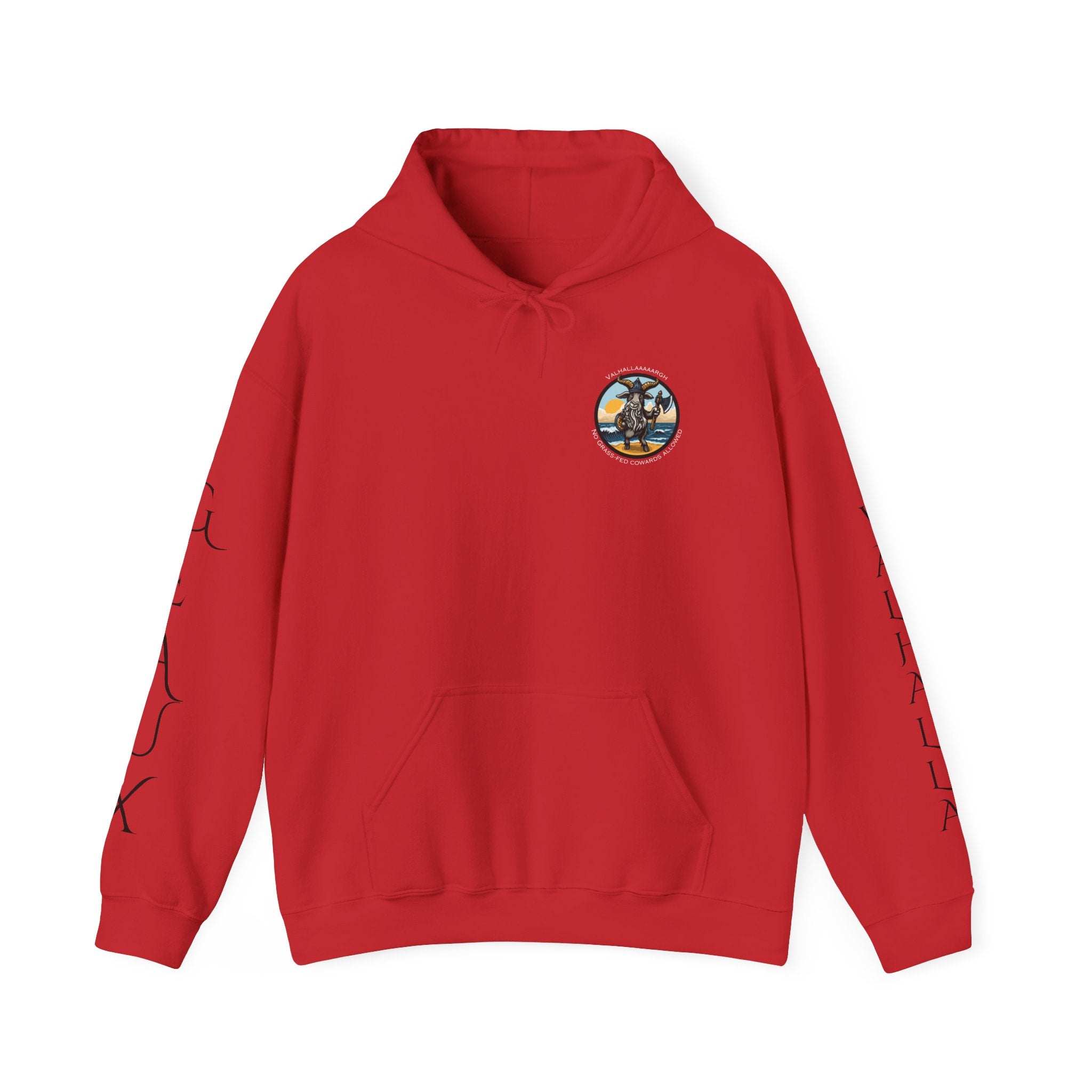 🐐⚔️ Patriot by Blood. Viking by Spirit. Hoodie – Geaux Valhalla Edition